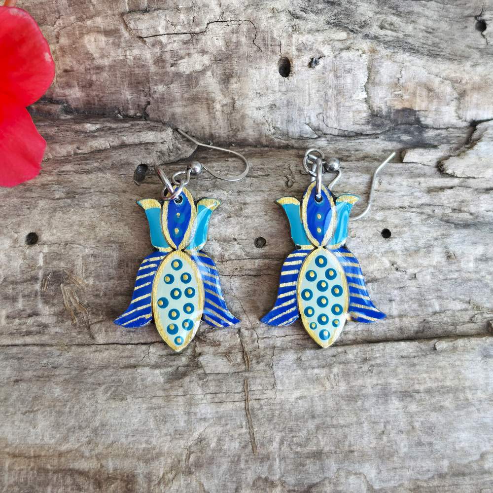 wooden-earrings-flower