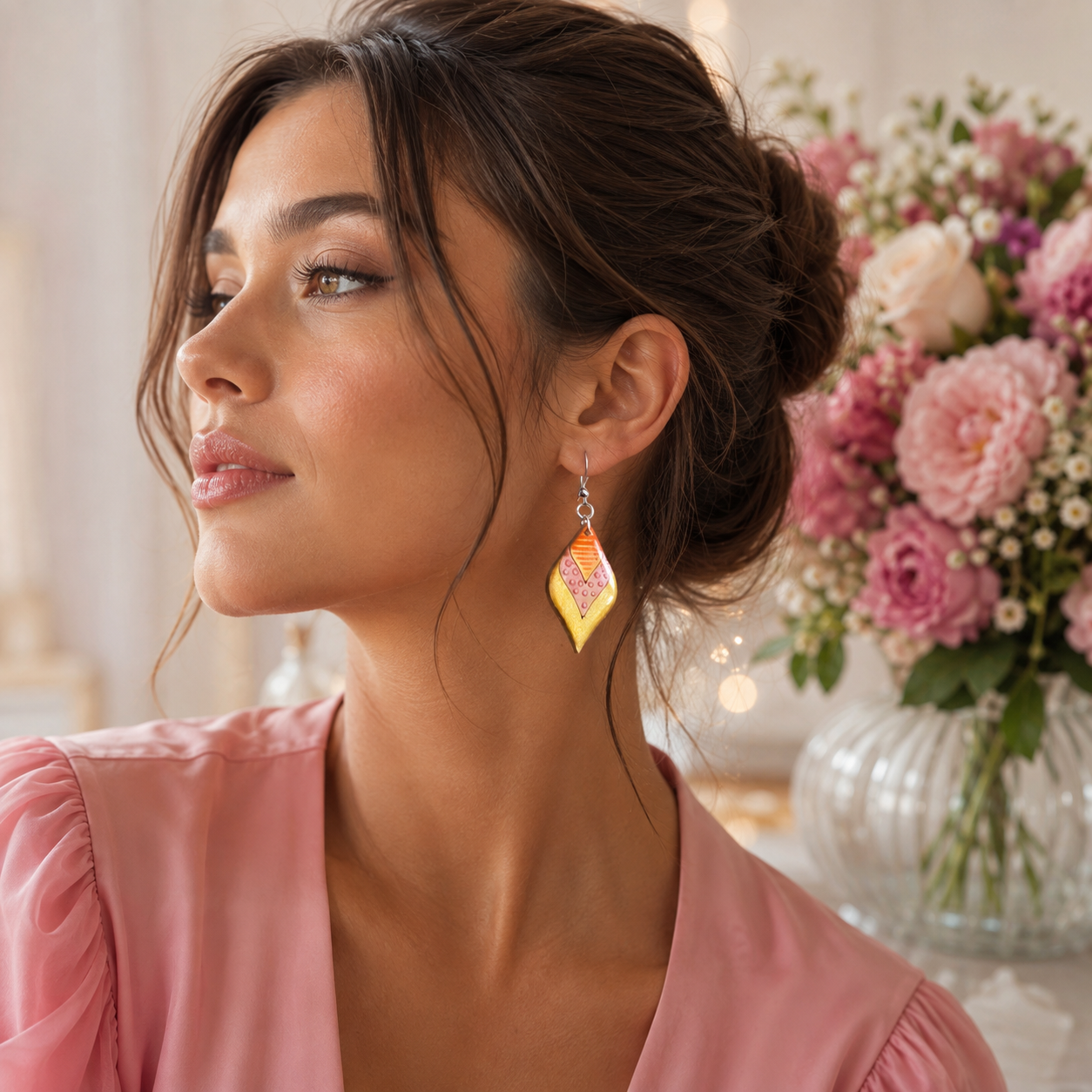 wooden-earrings-leaf-design