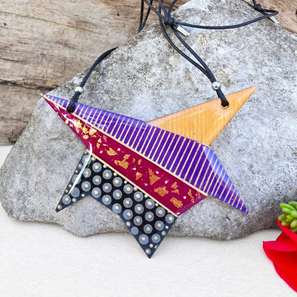 wooden-necklace-star